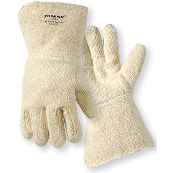 Wells Lamont 642HR Jomac® Extra Heavyweight Terry Cloth Heat Gloves with Knitted Cuffs